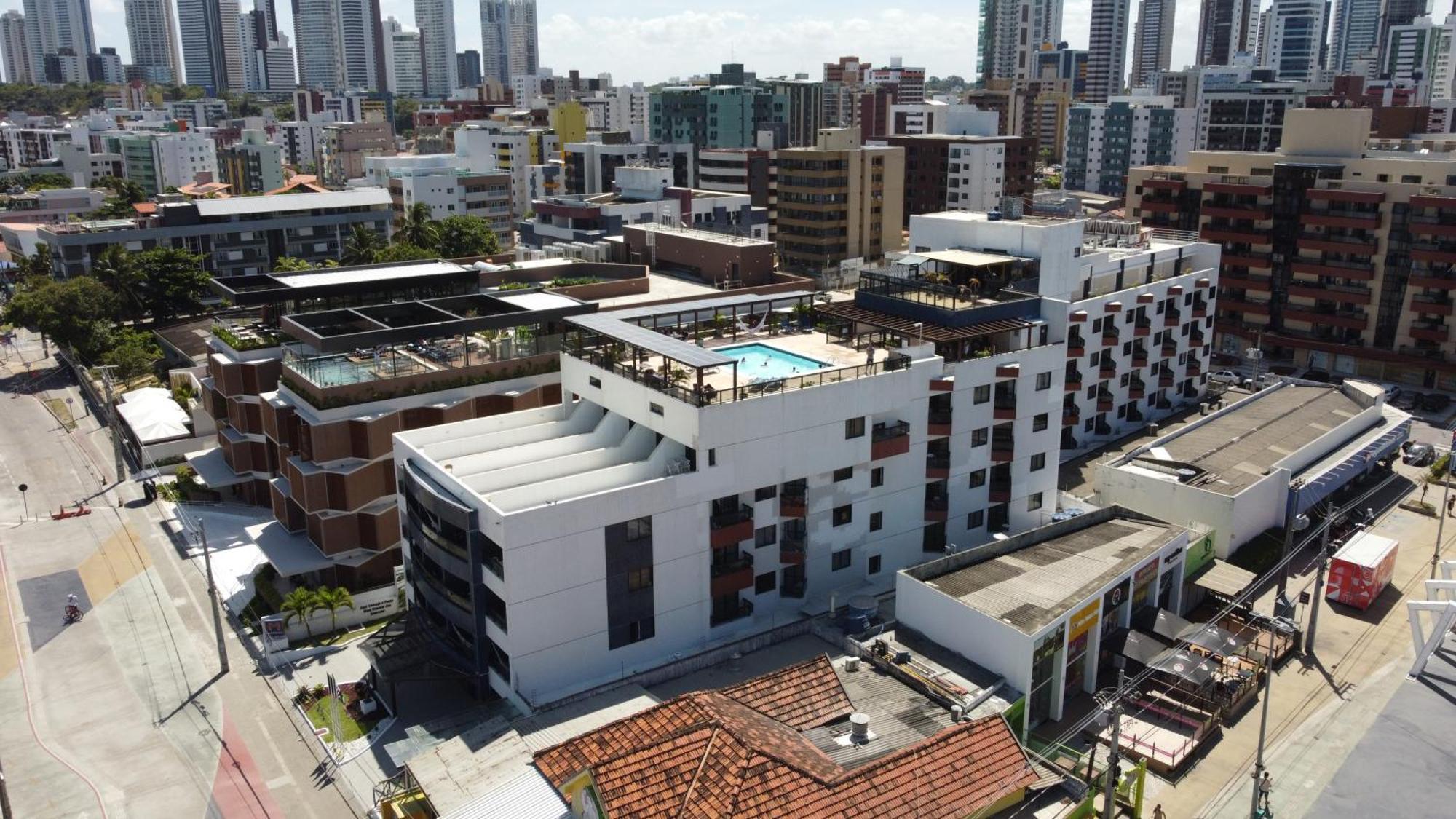 Апартаменты Flat A Beira Mar Na Orla De Cabo Branco Жуан-Песоа Экстерьер фото