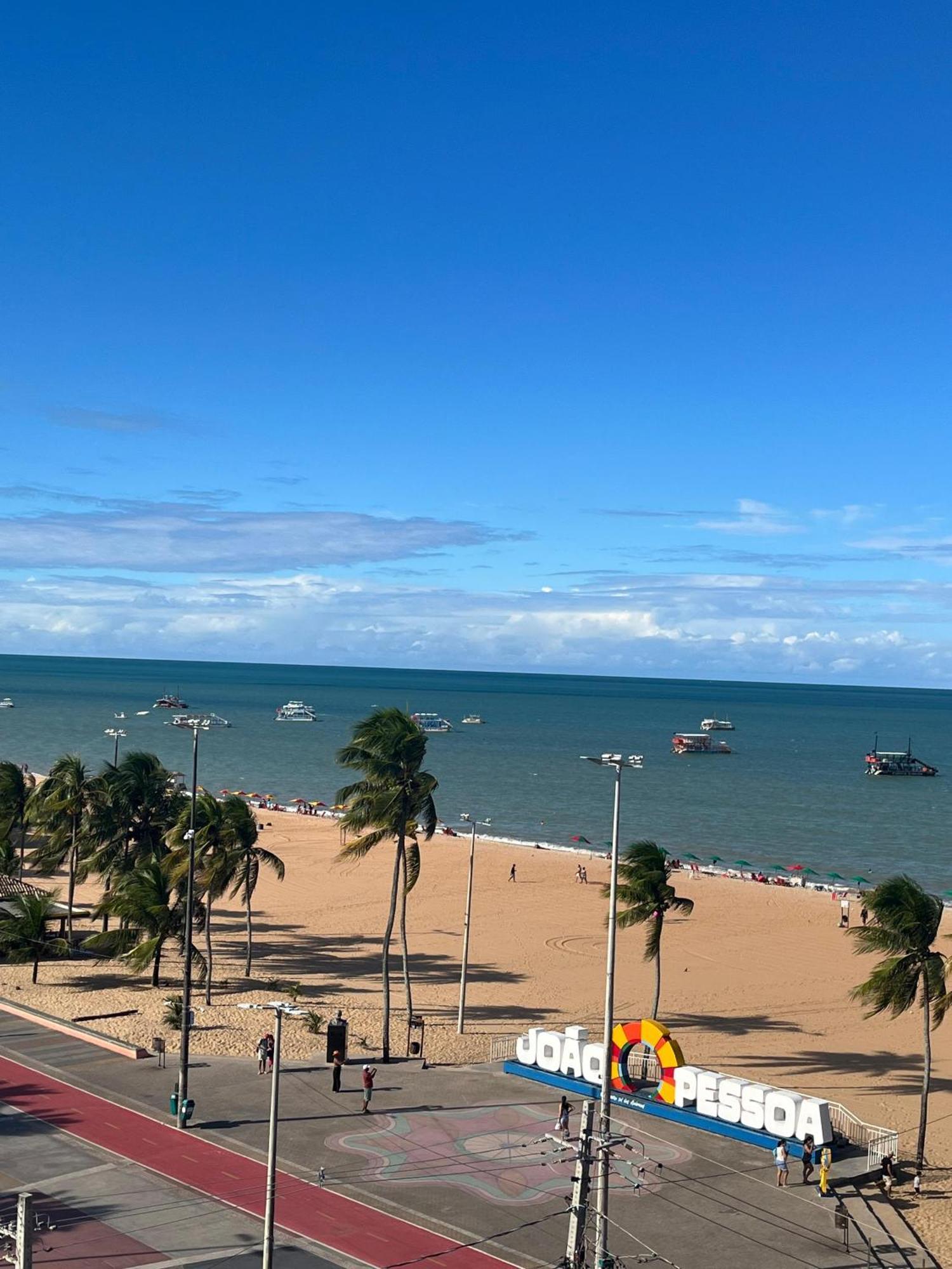 Апартаменты Flat A Beira Mar Na Orla De Cabo Branco Жуан-Песоа Экстерьер фото