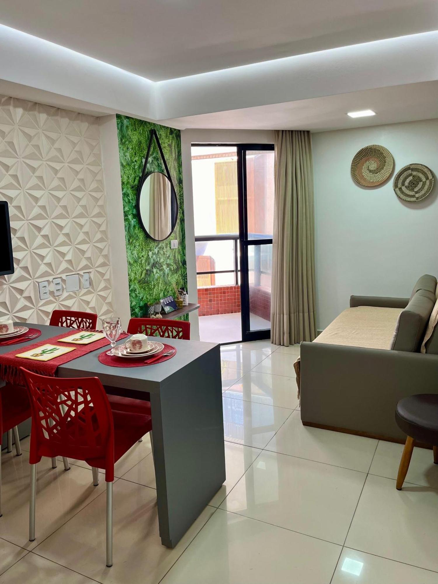 Апартаменты Flat A Beira Mar Na Orla De Cabo Branco Жуан-Песоа Экстерьер фото